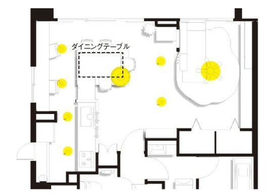 出典：『狭い部屋でも快適に暮らすための家具配置のルール』（彩図社）より抜粋