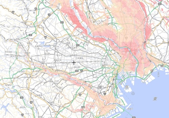 出所：国土交通省 ハザードマップポータルサイト