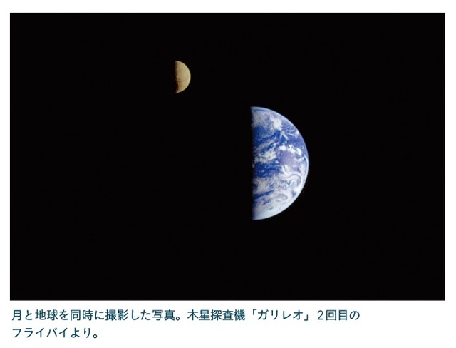 出所：NASA/JPL/Earth - Moon Conjunction