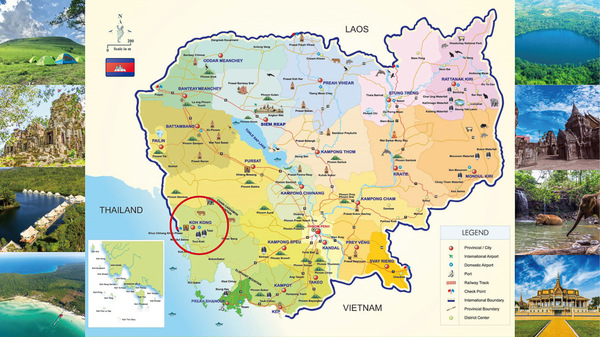 タイ国境にも近い「コックン」