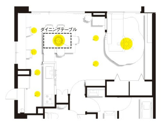 出典：『狭い部屋でも快適に暮らすための家具配置のルール』（彩図社）より抜粋