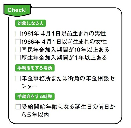 もらい忘れ」多発！“60代前半”のための「特別の年金」と”年の差夫婦”の