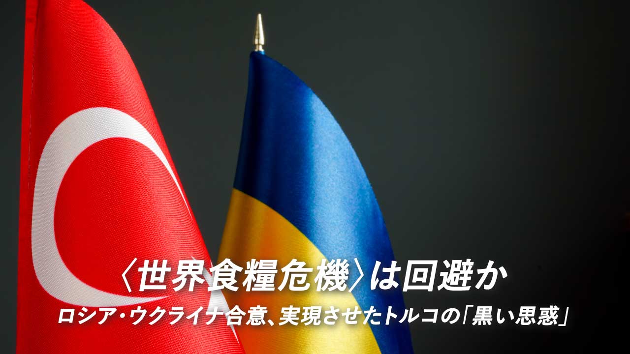 〈世界食糧危機〉は回避か…ロシア・ウクライナ合意、実現させたトルコの「黒い思惑」