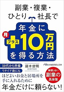 副業・複業・ひとり社長で年金に月プラス10万円を得る方法