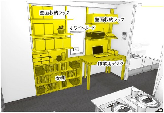 出典：『狭い部屋でも快適に暮らすための家具配置のルール』（彩図社）より抜粋